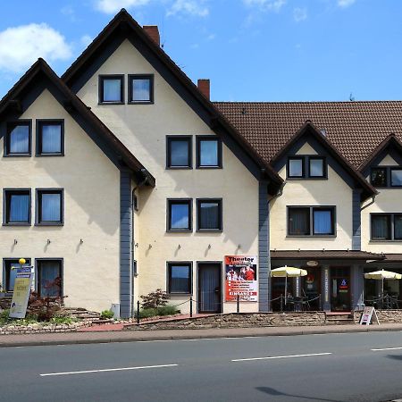 Hotel Vier Spitzen Lauenforde Kültér fotó