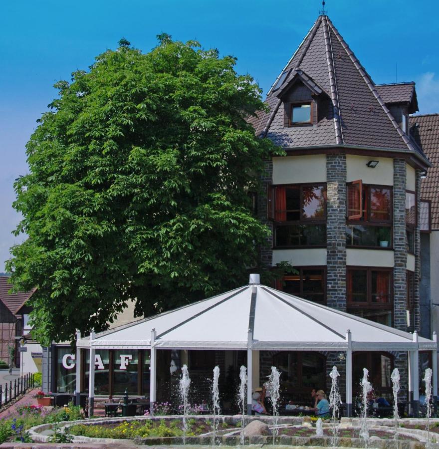 Hotel Vier Spitzen Lauenforde Kültér fotó